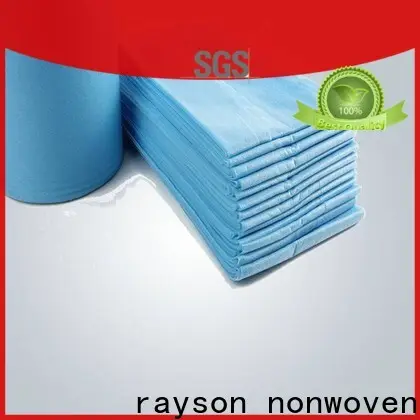 rayson nonwoven Custom OEM nonwoven wholesale massage sheets bulk supplier 1