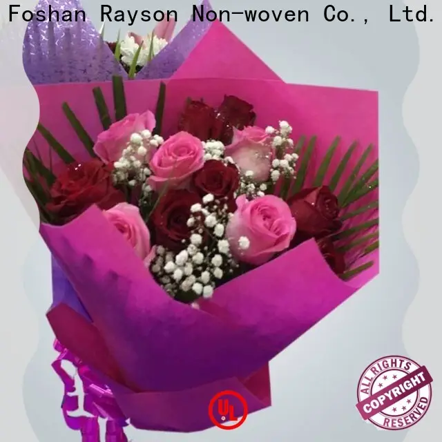 ODM high quality nonwoven rice paper canada price flower gift shops 1