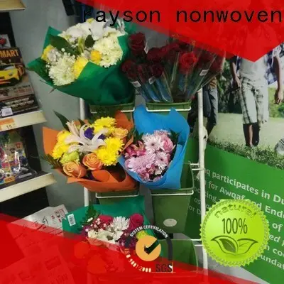 Custom high quality nonwoven non woven tissue sheets supplier flower gift shops 1