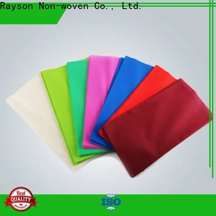 rayon nonwoven Toplu OEM nonwoven bordo tek kullanımlık masa örtüsü üreticisi satın alın 1
