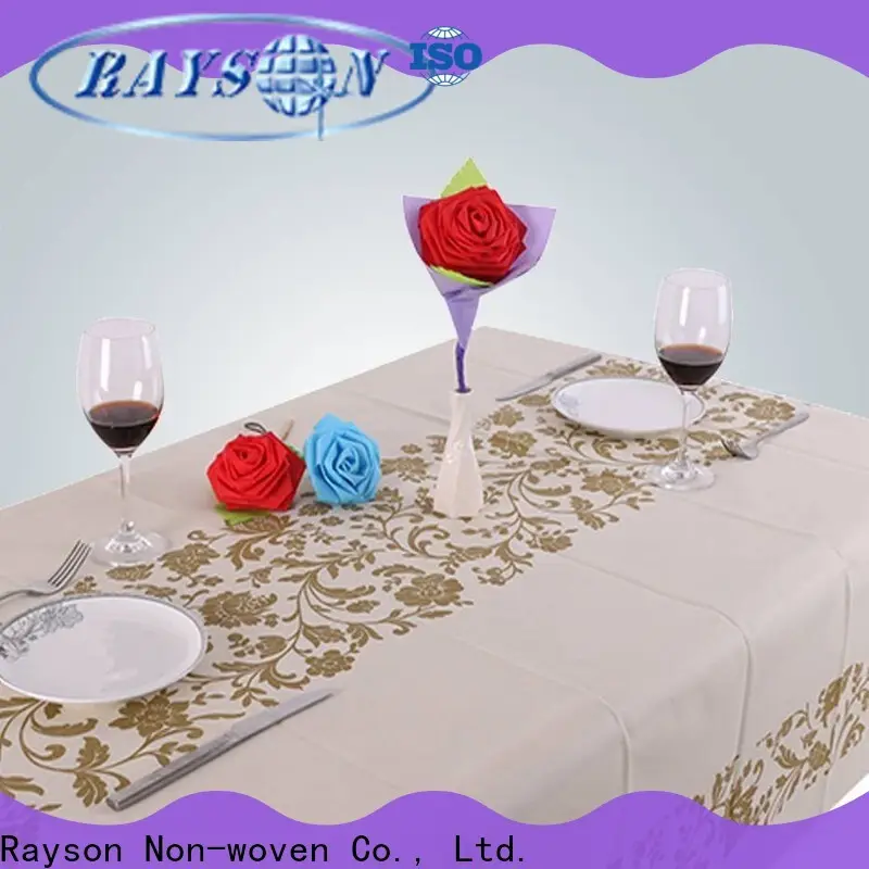rayson nonwoven ODM nonwoven disposable table cover roll in bulk 1