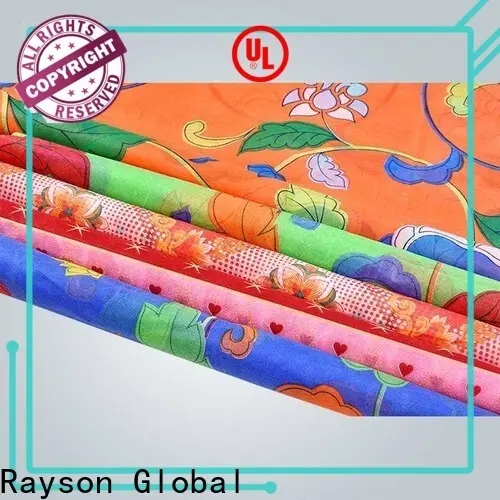 rayson nonwoven Custom high quality nonwoven custom fabric printing wholesale usa factory 1