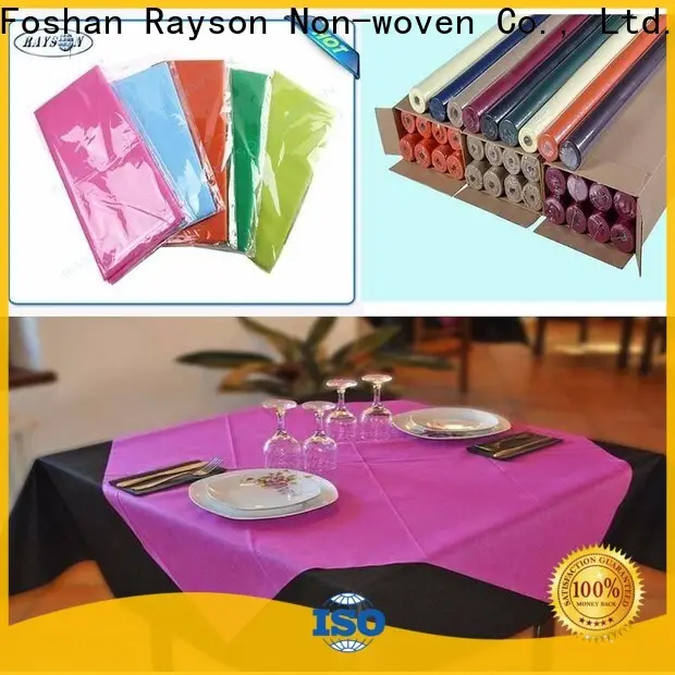 Rayson 부직포 일회용 식탁보 대량 제조업체1 1