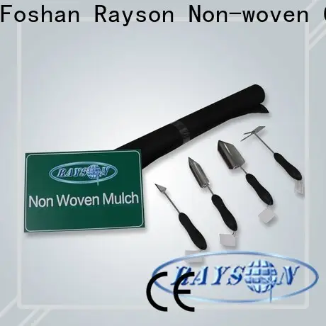 rayson nonwoven Rayson Bulk buy high quality ground cover weed barrier in bulk 1