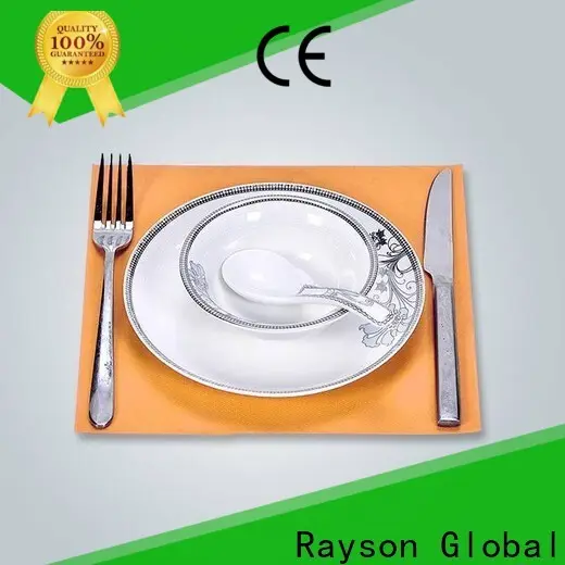 Rayson nonwoven green disposable tablecloth price1 1