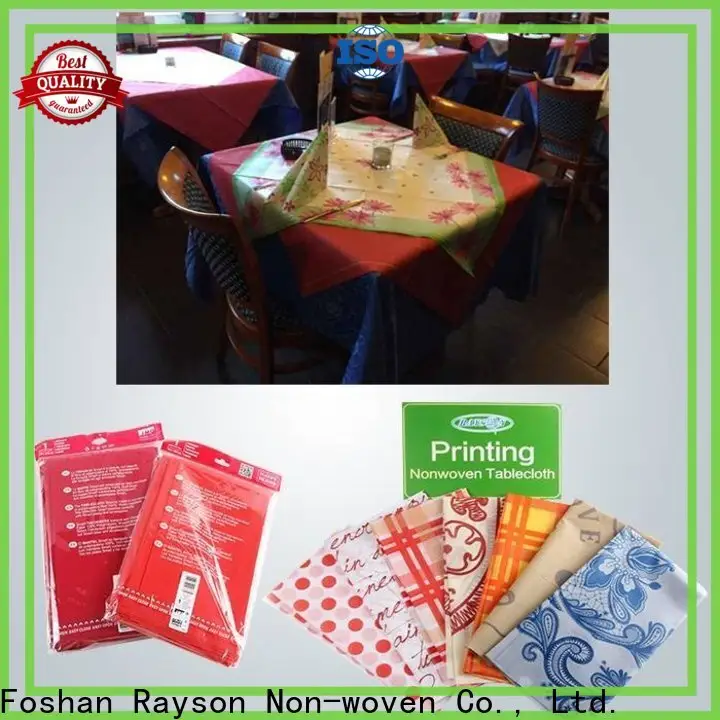 rayon nonwoven masa örtüsü tek kullanımlık şirket 1