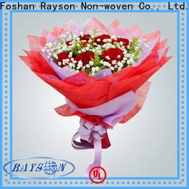 Wholesale OEM nonwoven non woven wrapping paper supplier flower shops 1