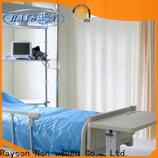 rayson nonwoven Rayson ODM best disposable bed sheets for hospital manufacturer 1
