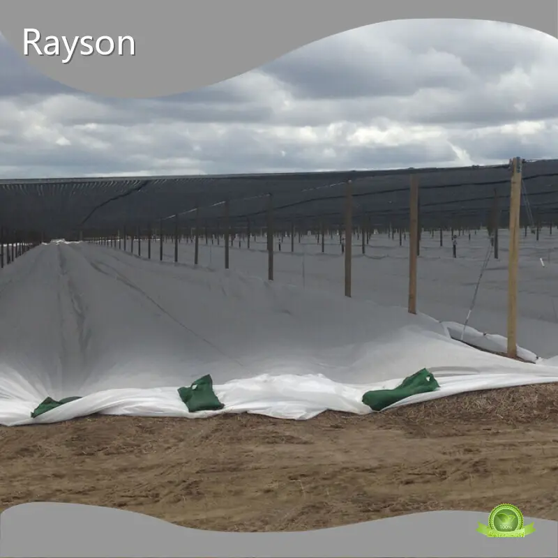 レイソン不織布の透水性防草シート 1