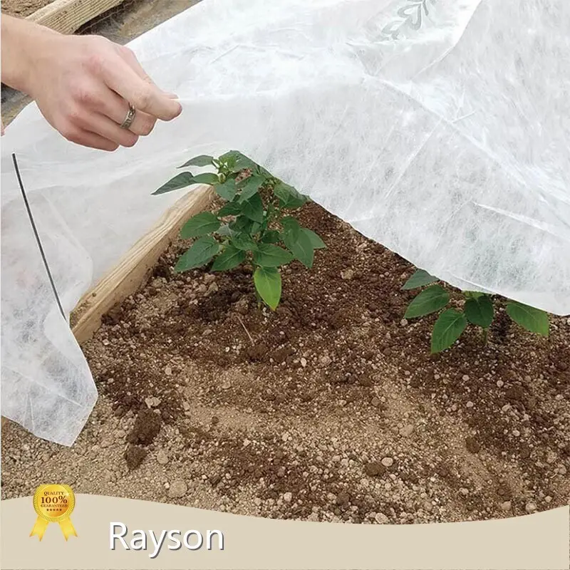 सफेद खरपतवार नियंत्रण फैब्रिक, पाले से सुरक्षा फैब्रिक का थोक व्यापार - रेसन नॉनवॉवन 1