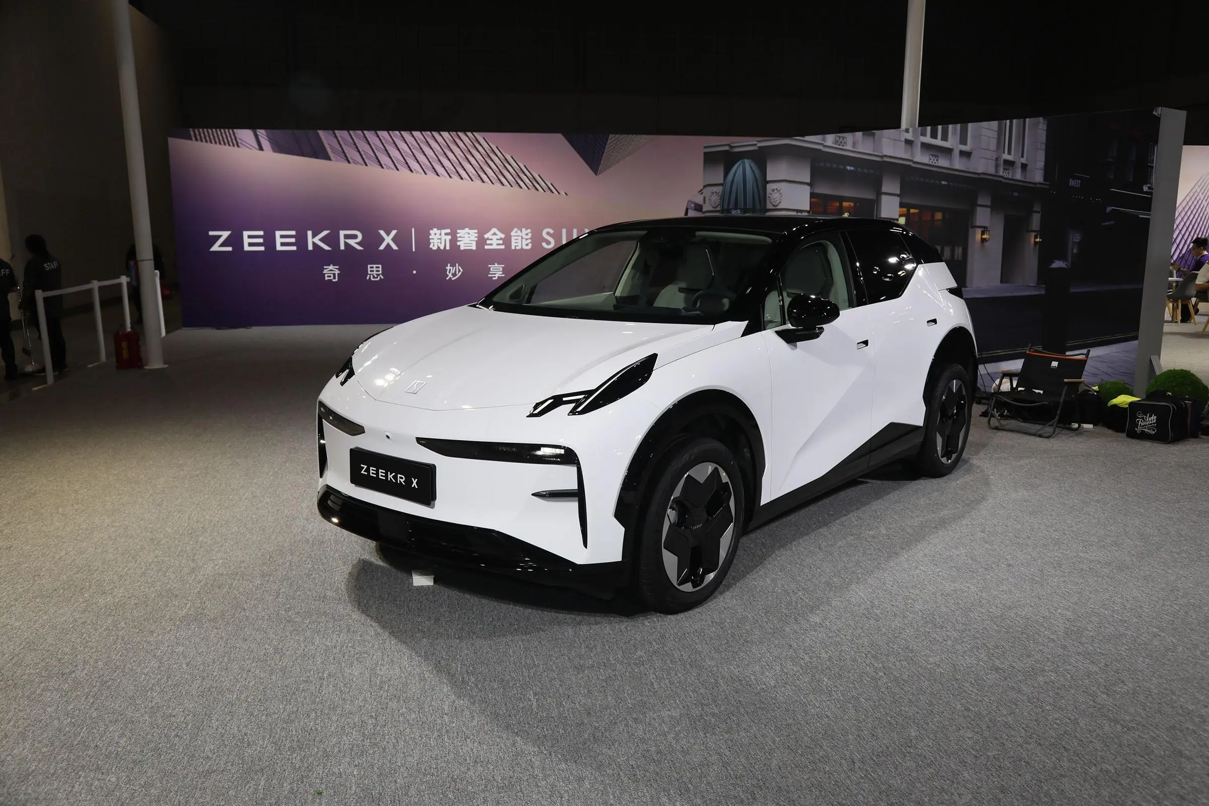 Zeekr X 2025 con auto nuevo Última fábrica china de Suv Zeeker Venta al por mayor Vehículos de nueva energía 5 puertas 5 plazas autos baratos RWD 420 km Coche eléctrico a la venta 1