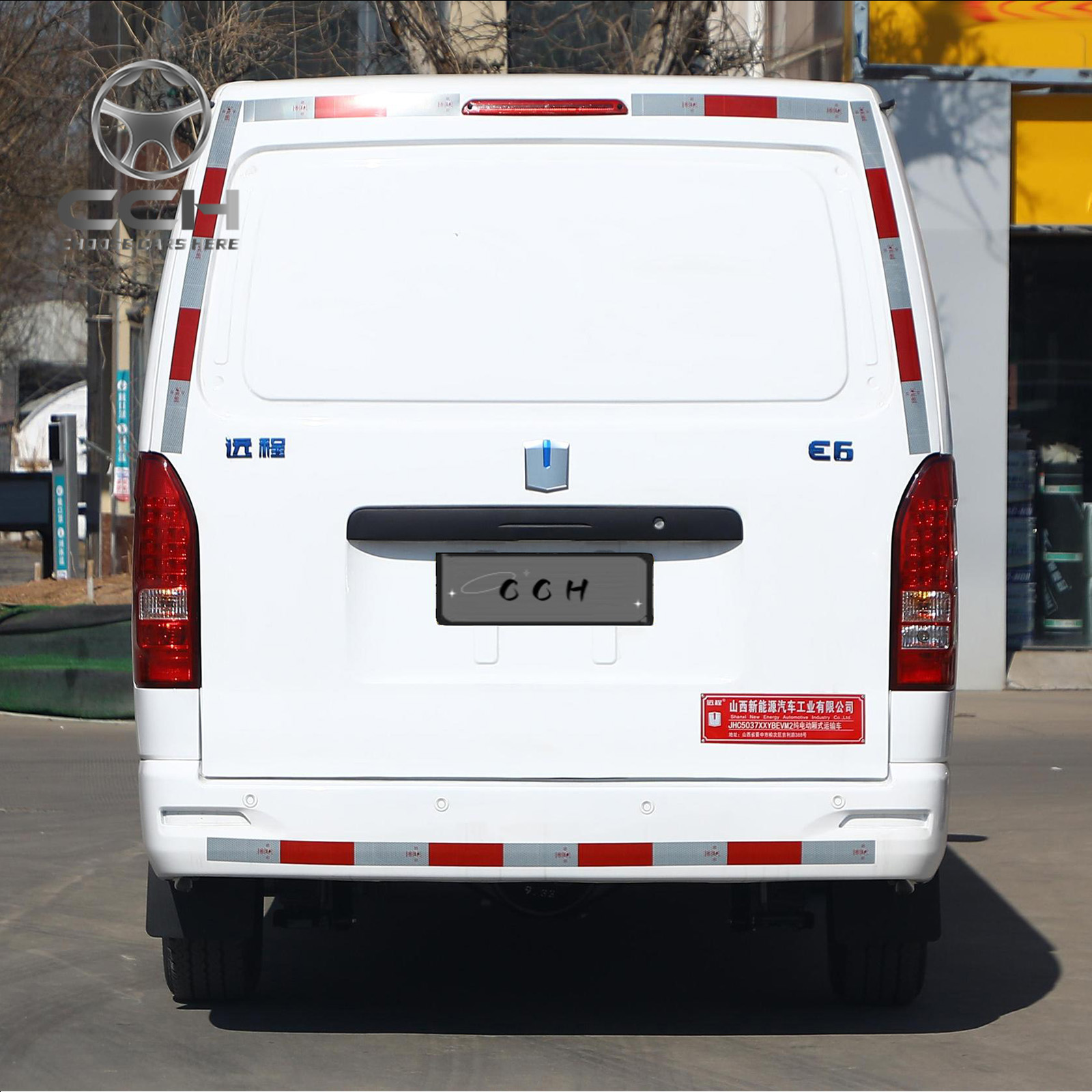 Geely remoto e6 2024 novo manual esquerdo rwd drive euro vi padrão de emissão assentos tecido caminhão carga elétrica van 4