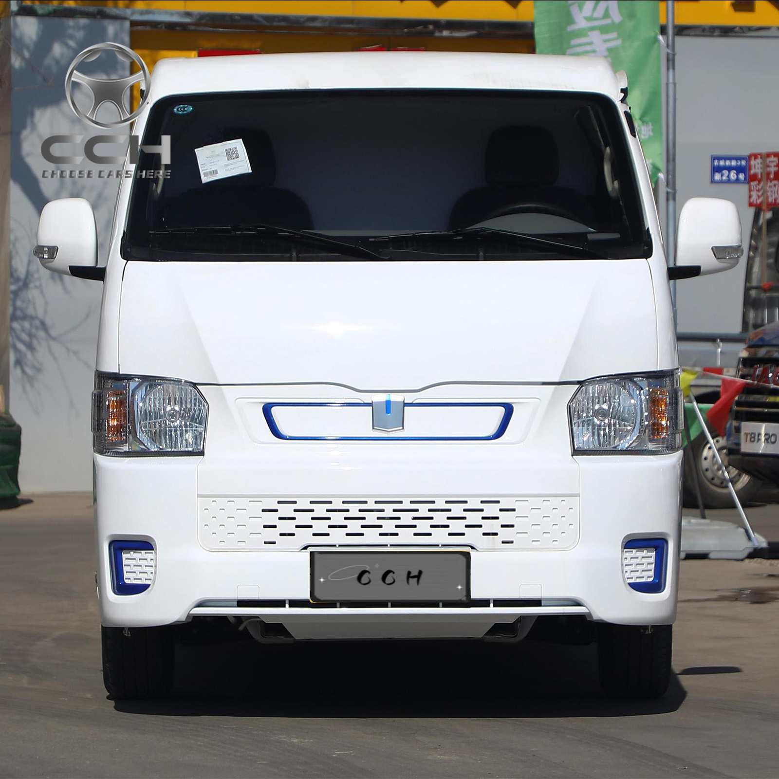 Geely remoto e6 2024 novo manual esquerdo rwd drive euro vi padrão de emissão assentos tecido caminhão carga elétrica van 1