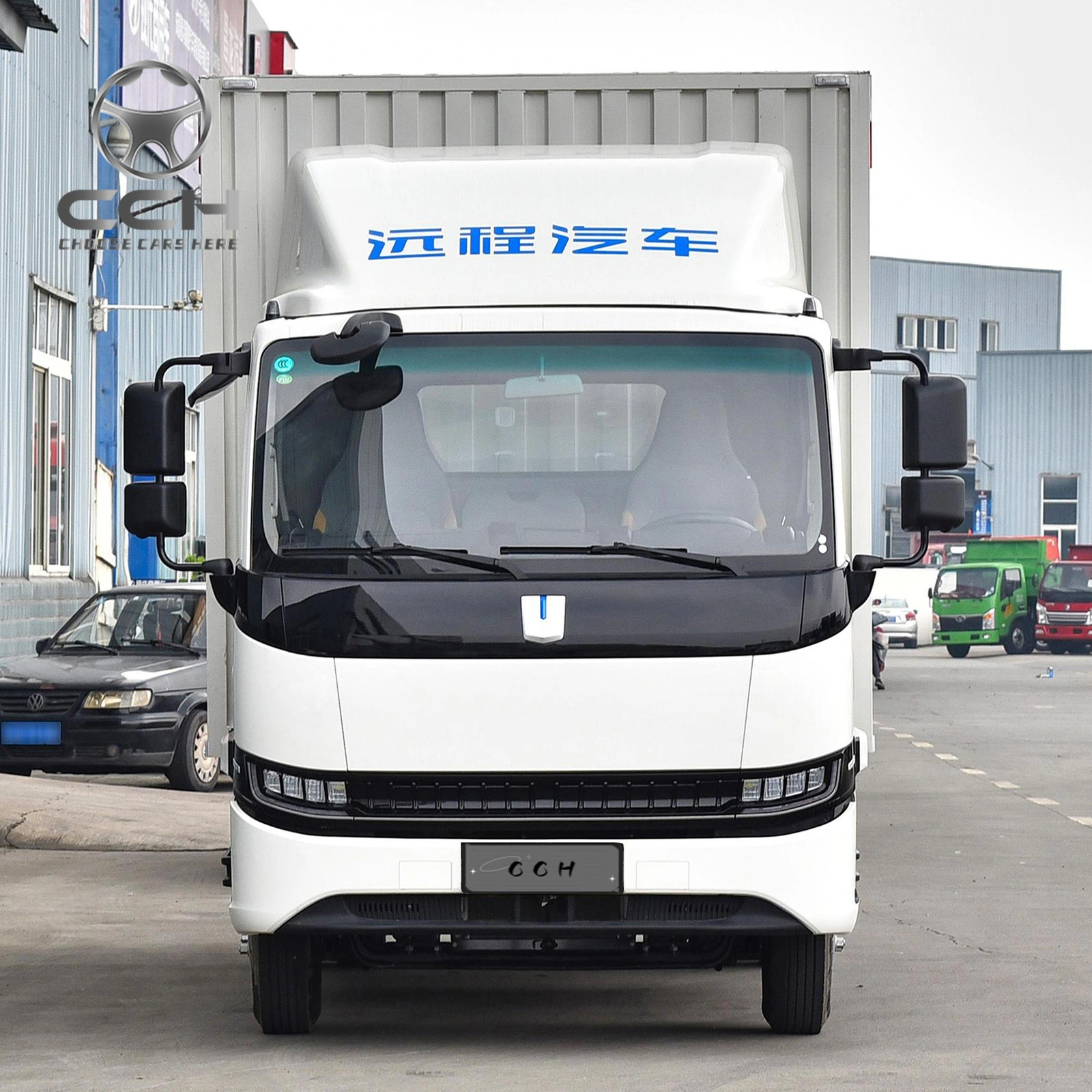I-Geely Remote H8 260km Range Manual Gearbox Fabric Seats R16 Tire Size Euro VI Emission Van New Energy Vehicle Truck 1