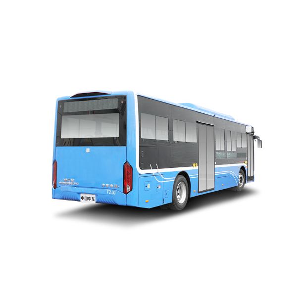 Bus urbain électrique Crrc C10, 60 à 80 sièges, portée de 660 km, Transmission ebus automatique électrique pure, Suspension pneumatique LHD, bus ev 3