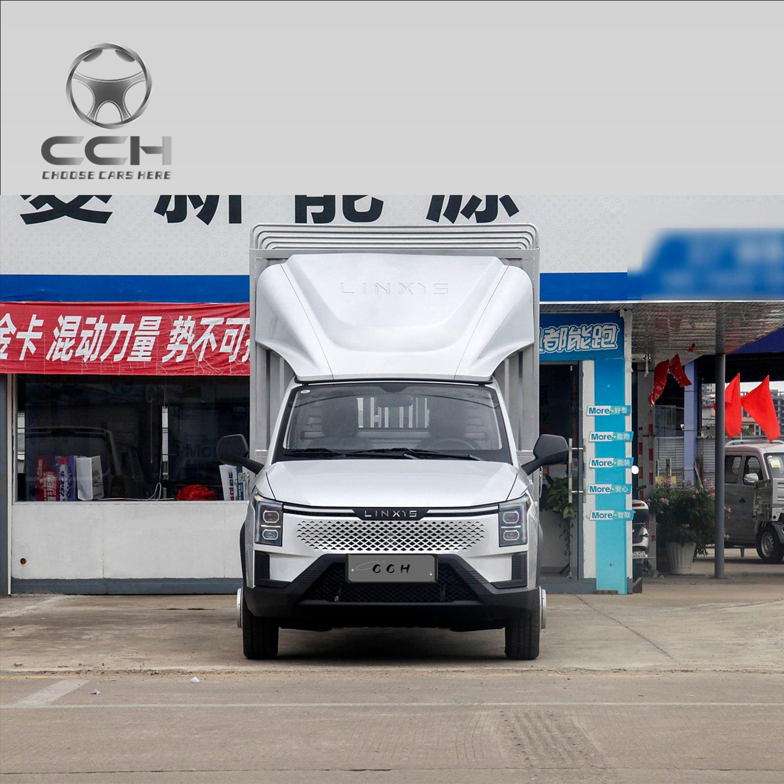 Wuling LINXYS G200P-PHEV Caminhão Box com Gold Warehouse van Híbrido de camada única Euro 6 2 assentos com direção à esquerda Pickup Caminhões elétricos Caminhão de carga para venda 3