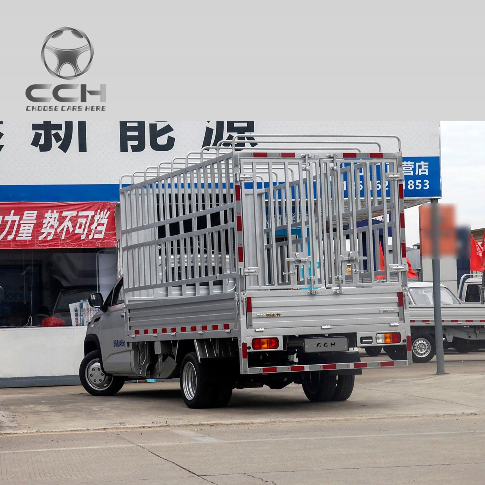 Wuling LINXYS G200P-PHEV Caminhão Box com Gold Warehouse van Híbrido de camada única Euro 6 2 assentos com direção à esquerda Pickup Caminhões elétricos Caminhão de carga para venda 7