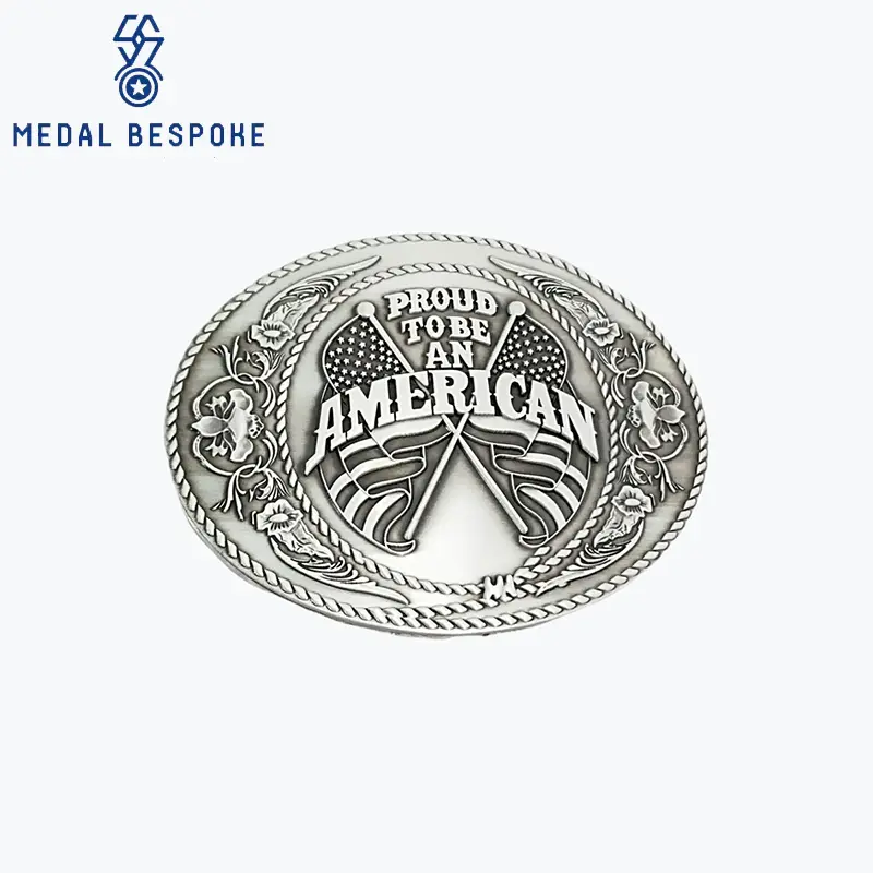 New Custom Silver Belt Buckles 2