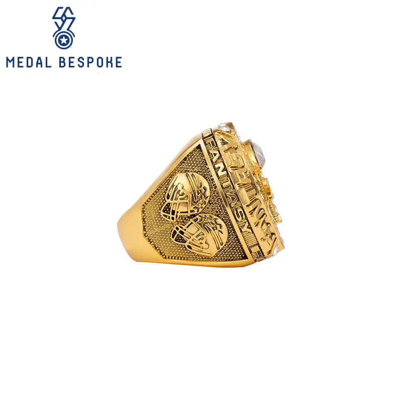Custom Youth Football Championship Rings Custom per medaglia su misura 3