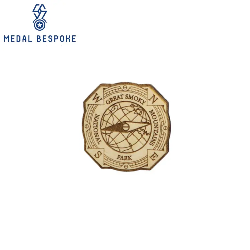 Medal Bespoke Badge Manufacturer Wooden Badges Badge Manufacturersupply 2