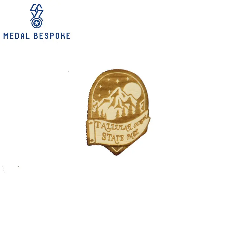 Medal Bespoke Badge Manufacturer Wooden Badges Badge Manufacturersupply 3