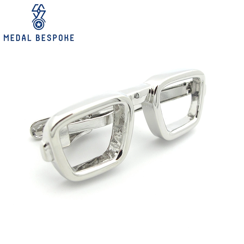 Customizable Glasses Tie Clip — Medal Bespoke 1