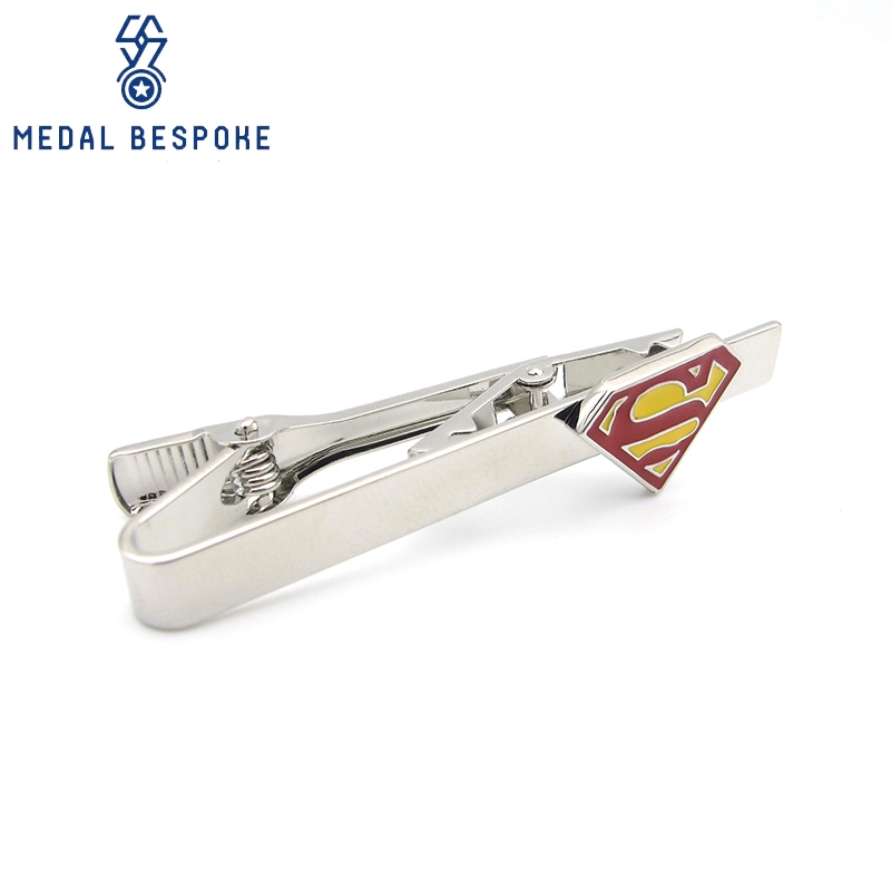 Customized Superhero Tie Clips — Medal Bespoke 1