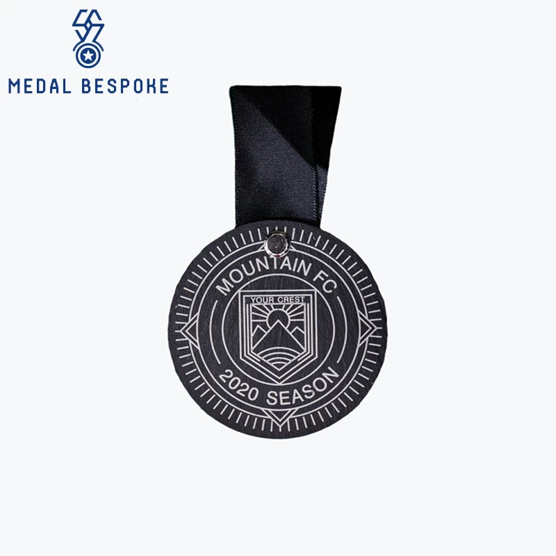 Medaglia commemorativa in ardesia personalizzata 2020 - Medaglia su misura 1