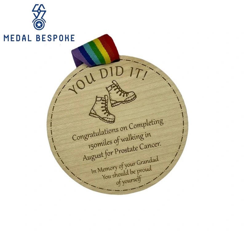Custom Medals and Awards Wooden，Birchwood，Bamboo，Maple Or Walnut - - Medal Bespoke 3