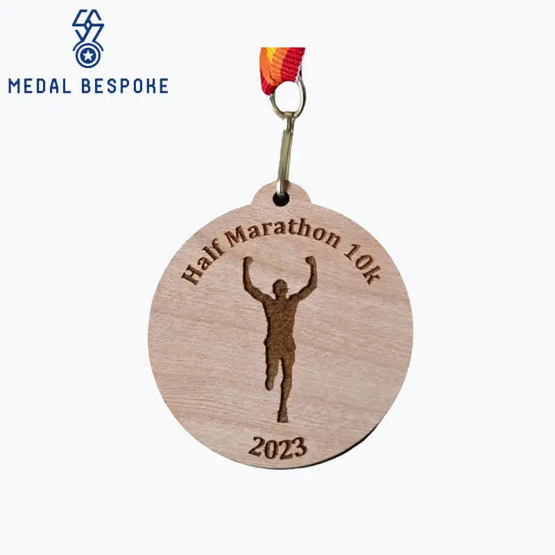 Personalised Wooden Medals Custom - - Medal Bespoke 3