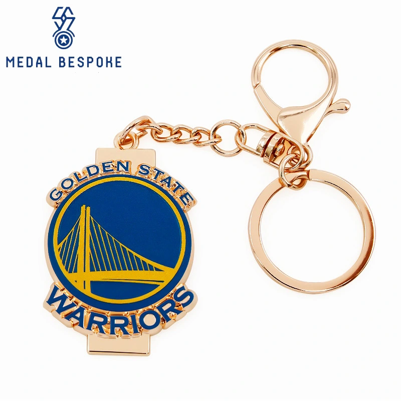 Portachiavi personalizzati con logo della squadra NBA: medaglia su misura 1