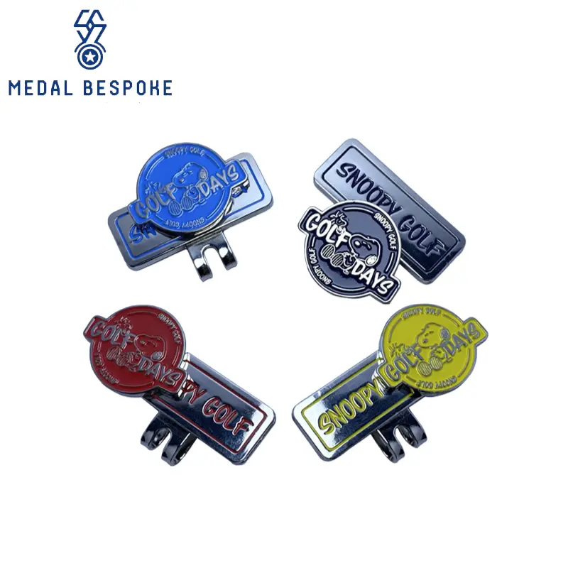 Custom Golf Ball Marker Hat Clip Custom by Medal Bespoke 3