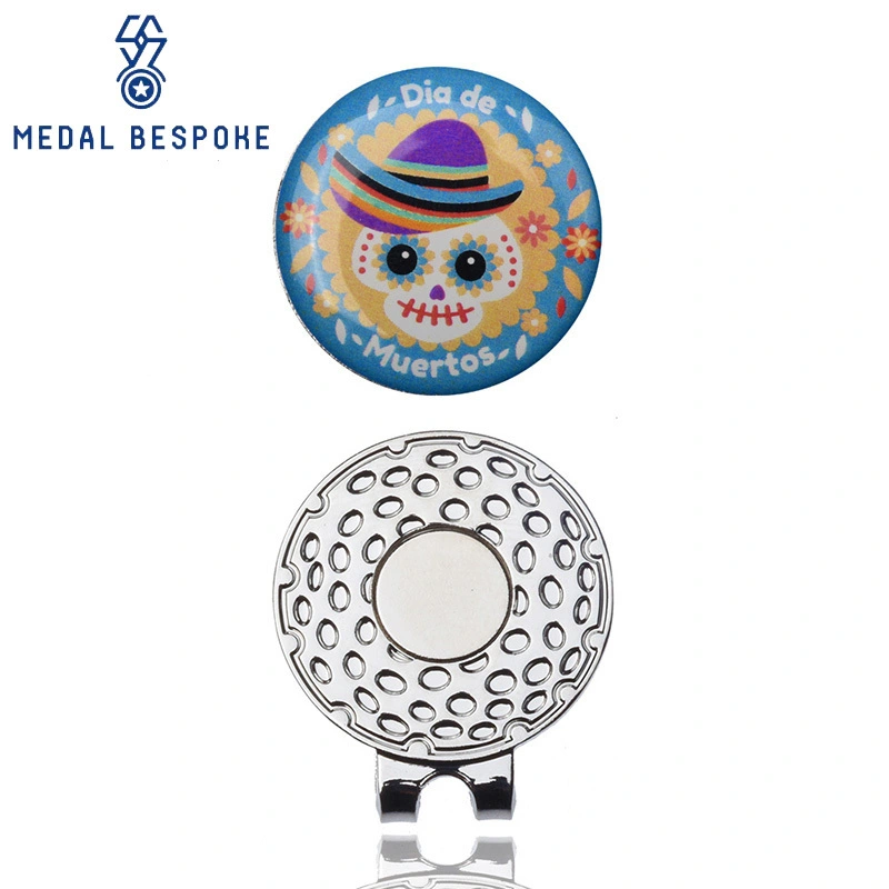 Customized Acrylic Devil Design Hat Clips — Medal Bespoke 1