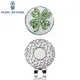 Hat Clip Metal，Stainless Steel，Aluminum，Zinc Alloy，Brass，Non-Metal，Plastic (ABS - - Medal Bespoke 2