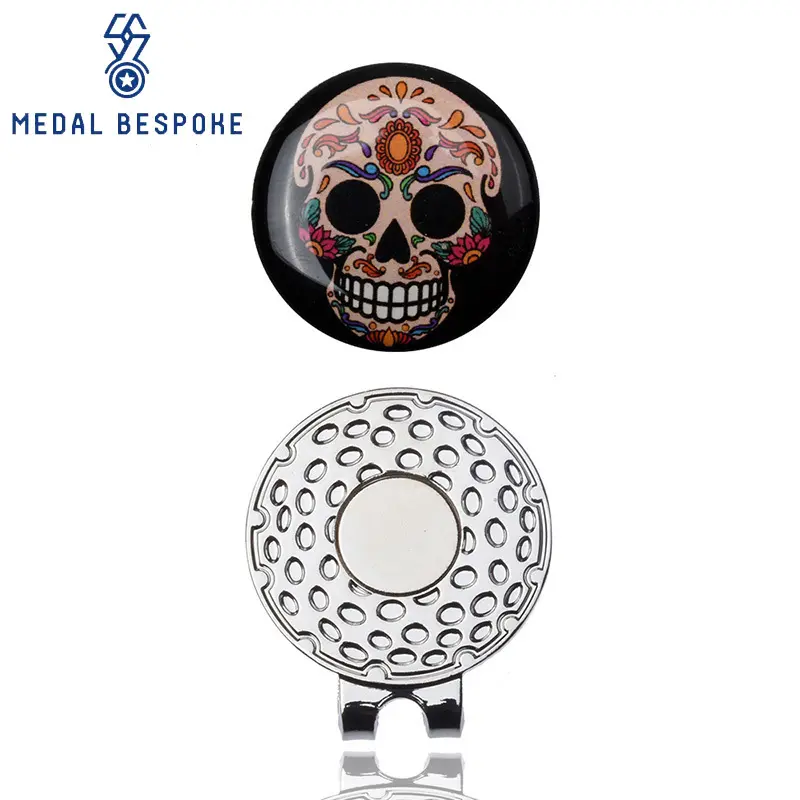 Custom Golf Ball Marker Hat Clip Hat Clip by Medal Bespoke 4