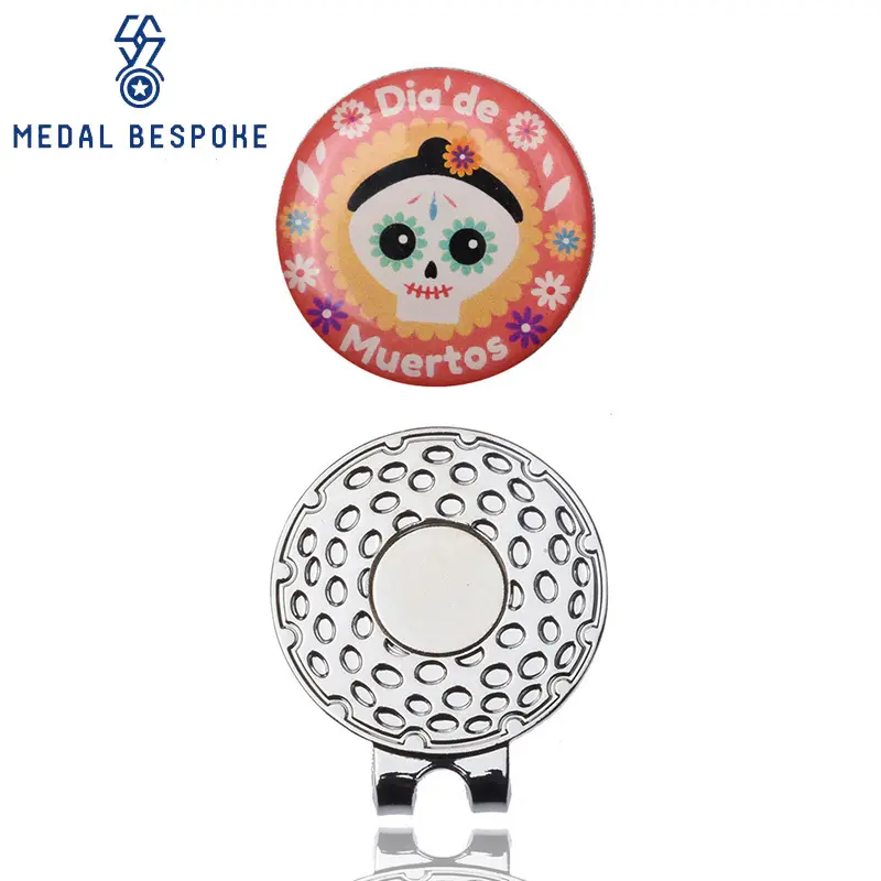 Custom Golf Ball Marker Hat Clip Hat Clip by Medal Bespoke 3