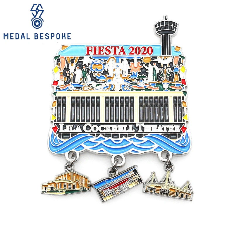 Customized Travel Destination Fridge Magnets — Medal Bespoke 1