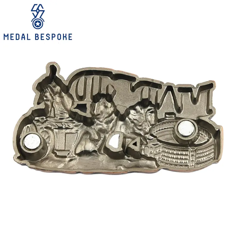 Medal Bespoke Custom Fridge Magnet T/T，PayPal，XTransfer Factory 2