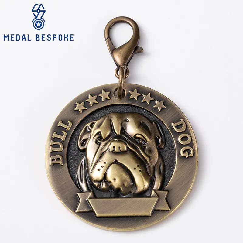 Medal Bespoke Dog Tags for Dogs Engraved EXWsupply 3