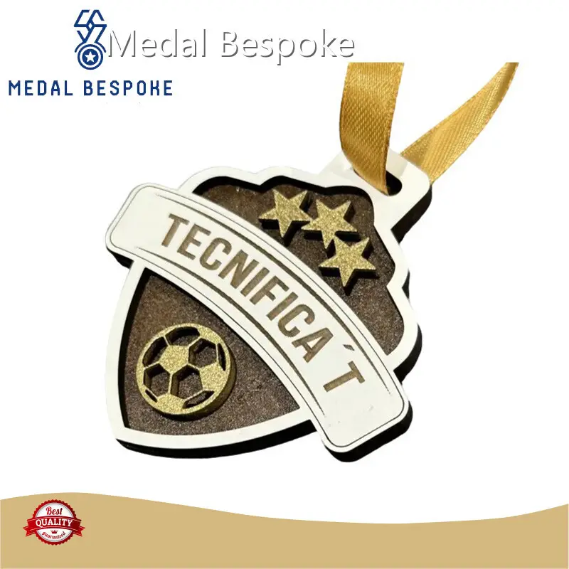 Wooden Running Medals Laser Cutting，Engraving，UV Printing，Polishing and Finishing - - Medal Bespoke 1