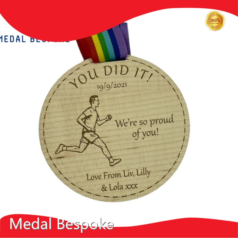 Custom Medals and Awards Wooden，Birchwood，Bamboo，Maple Or Walnut - - Medal Bespoke 1