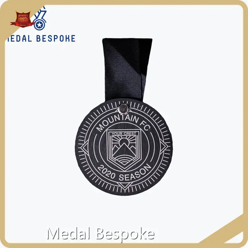 Medaglie premio personalizzate pietra naturale ， pietra composita ， combinazione di metallo e pietra - - medaglia su misura 1