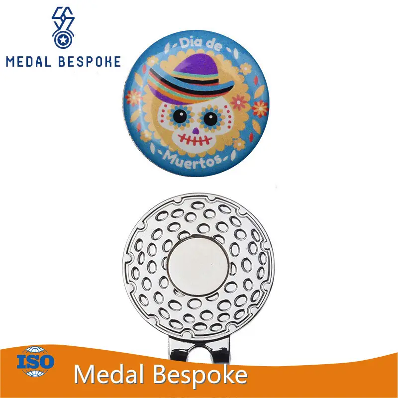 Custom Golf Ball Marker Hat Clip Hat Clip by Medal Bespoke 1
