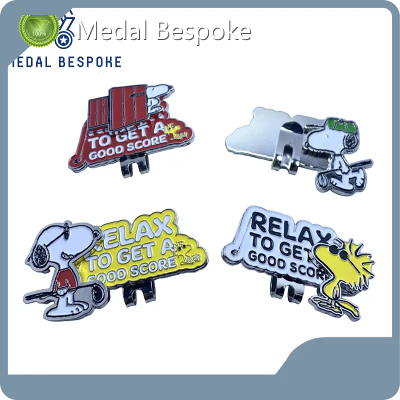 Custom Golf Ball Marker Hat Clip Custom by Medal Bespoke 1