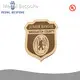 Custom Personalised Wooden Badges Personalised Wooden Badges Company 1