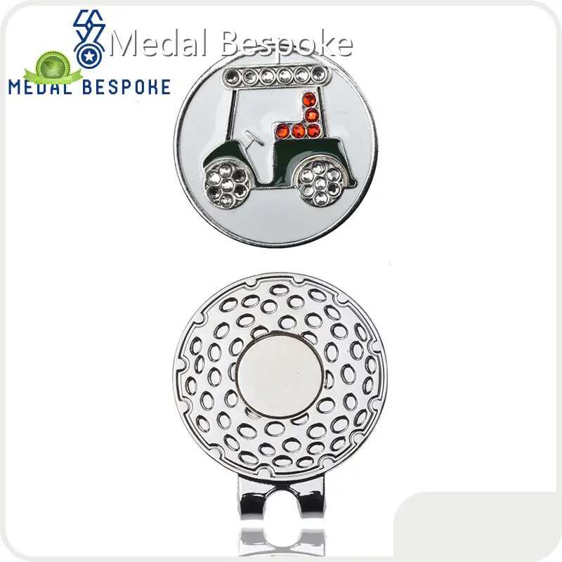 Hat Clip Metal，Stainless Steel，Aluminum，Zinc Alloy，Brass，Non-Metal，Plastic (ABS - - Medal Bespoke 1