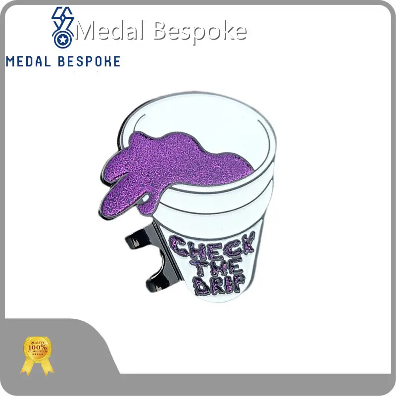 Marker di clip da cappello personalizzato Custom - - Medal Sched 1