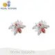Wholesalecustom Cufflinks Stamping，Engraving，Casting，Polishing，Plating，Enameling，Inlay Work，3D Printing，Etching，Electroplating，Hand-Painting，Stone Setting，Filigree Work，Photo Printing，Resin Coating，Sublimation Transfer，etc. Custom 1