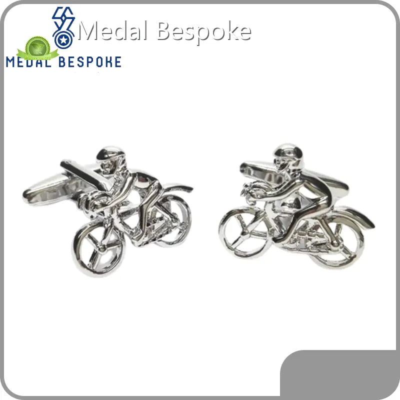 Medal Bespoke Cufflinks Wholesale Stainless Steel，Sterling Silver，Gold (Plated Or Solid)，Brass，Titanium，Copper，Platinum，Rhodium，Wood，Leather，Acrylic Or Resin，Carbon Fiber ，Gemstones，Mother-of-Pearl，Enamel，Rhinestones Or Crystals，Ceramic，etc. Cufflinks Wholesalecompany 1