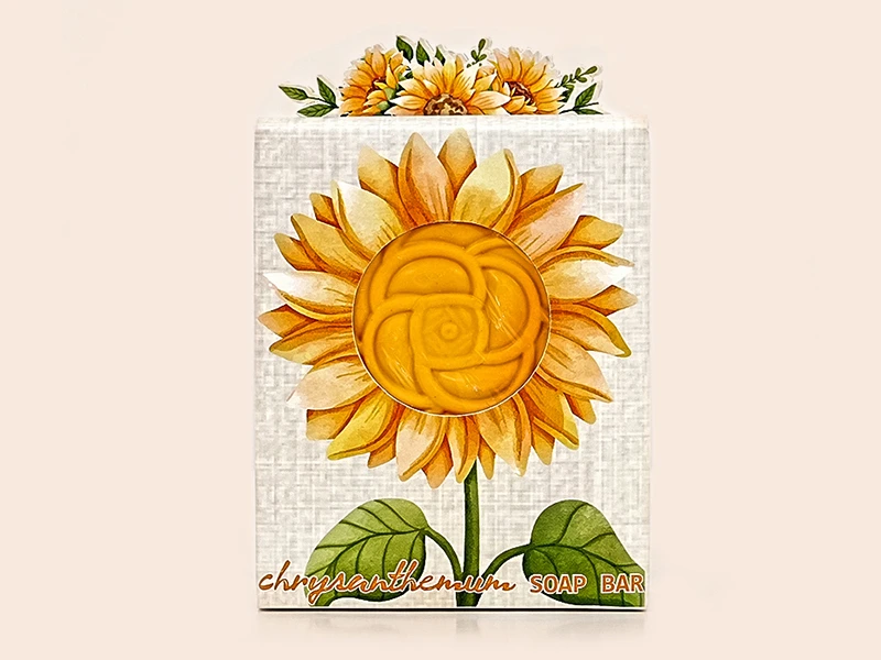 تسمية خاصة chrysanthemum soap الصابون يناسب الجلد الجاف - حمام الزنبق 1